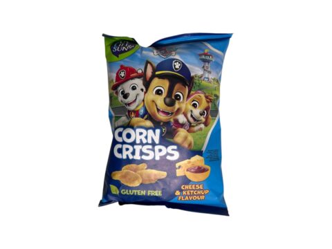 raw patrol ketchup és sajt ízű chips gm