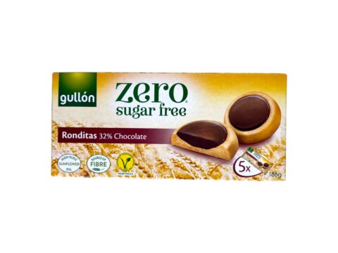 gullon zero csokival töltött keksz