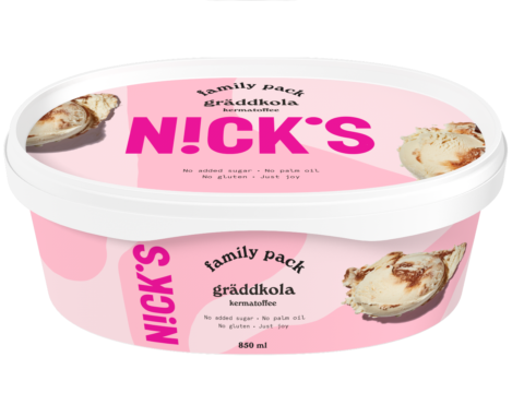 Nicks Cukormentes JÉgkrÉm Karamella Csokisz (002)