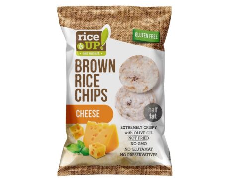 Rice Up Brown Rice Chips Sajtos