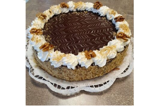 Álomsüti eszterházi tortaszelet gluténmentes