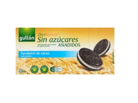 GULLON KAKAÓS KEKSZ KRÉM TÖLTELÉKKEL 210 G