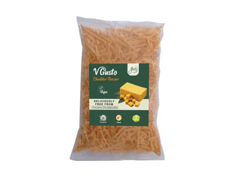 Gusto Vegan Cheddar Reszeelt Sajt