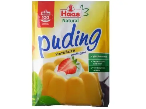HAAS PUDINGPOR VANÍLIA ÍZŰ 40 G GM