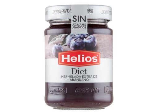 HELIOS ÁFONYA EXTRADZSEM ÉDESÍTŐSZERREL 280 G