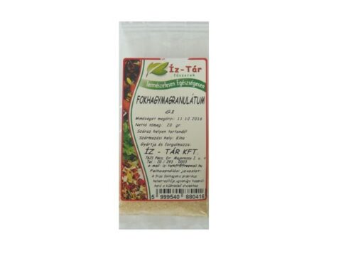 ÍZ-TÁR FOKHAGYMAGRANULÁTUM 20 G