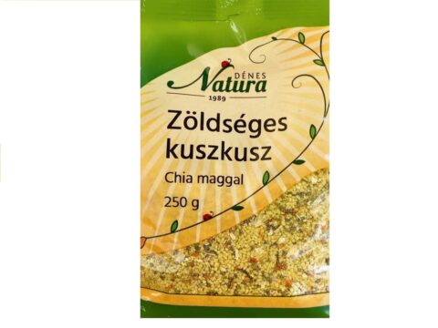 NATURA ZÖLDSÉGES KUSZKUSZ CHIA MAGGAL 250 G