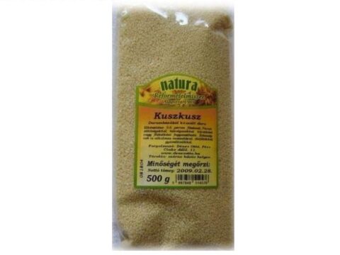 NATURA KUSZKUSZ TELJES KIŐRLÉSŰ 500 G