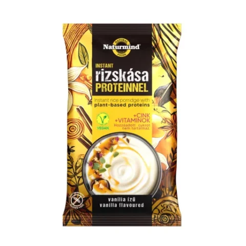 Naturmind Rizskása Vaníliás Gm