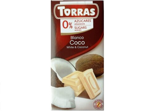 TORRAS KÓKUSZOS FEHÉRCSOKOLÁDÉ GLUTÉNMENTES