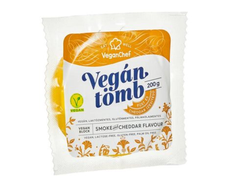 VEGANCHEF VEGÁN TÖMB FÜST ÉS CHEDDAR ÍZŰ GM
