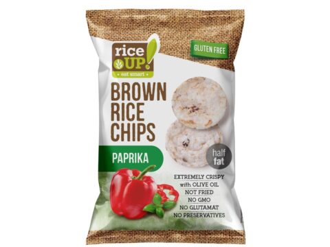 Rice Up Brown Rice Chips Paprika